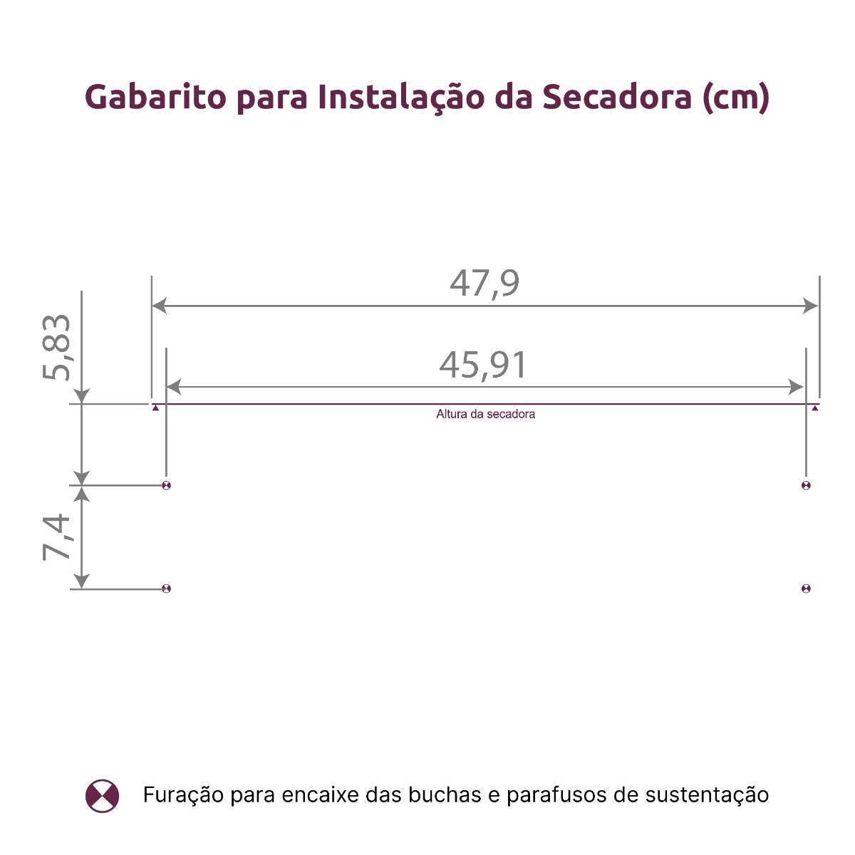 Secadora Compacta 8kg com Ar Quente e 6 Cabides - Imagem 5