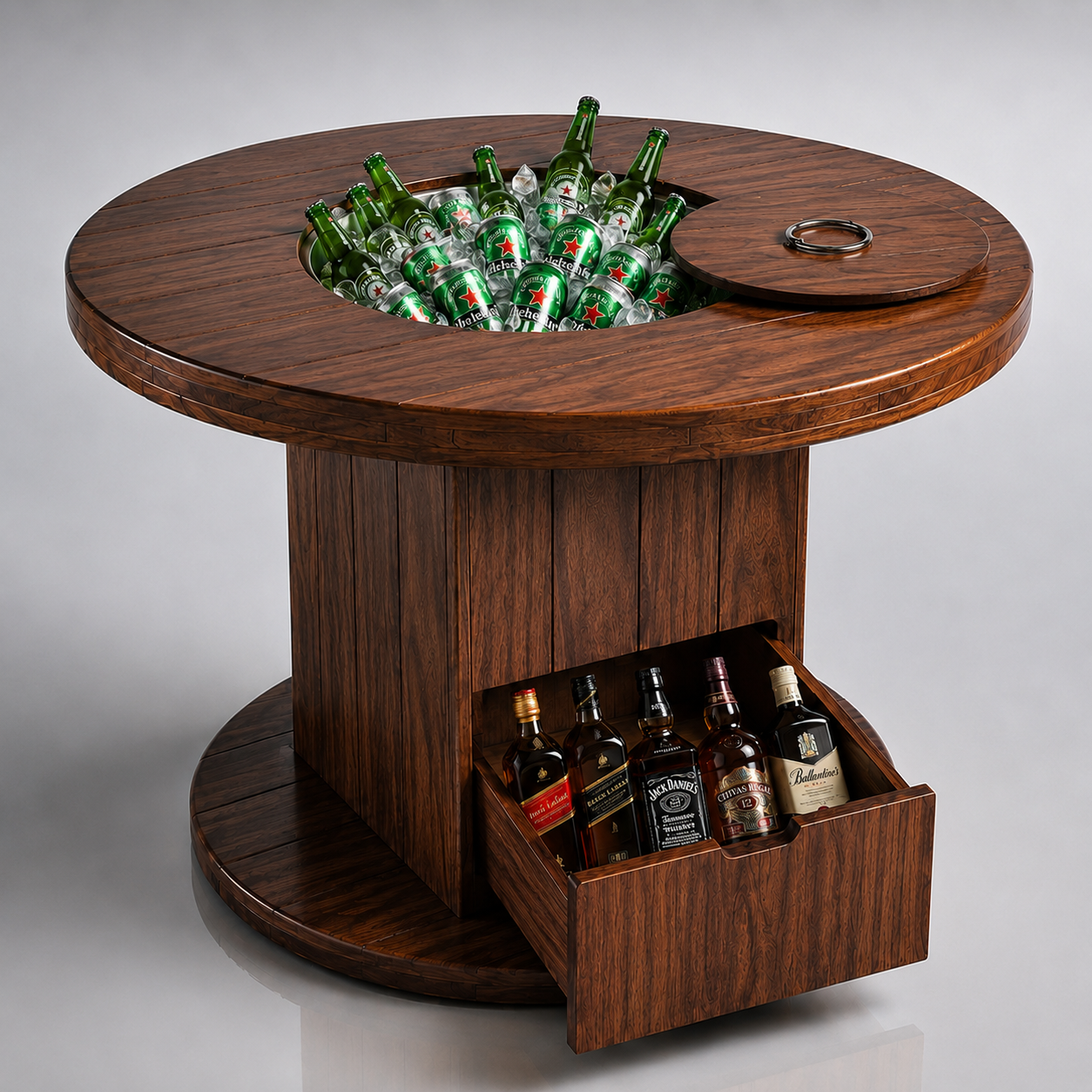 Mesa Cooler com Gaveta Bar - Imagem 7