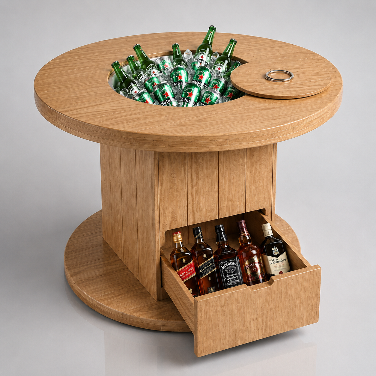 Mesa Cooler com Gaveta Bar - Imagem 8